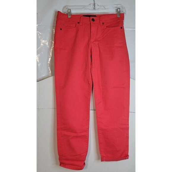 Calvin Klein Women's (Size 8) Skinny‎ Crop Jeans  Pink Nwot Y2K casual relaxed - Picture 1 of 5